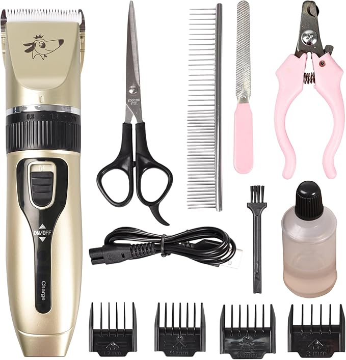 Set Masina de tuns caini si pisici ideal pentru tine