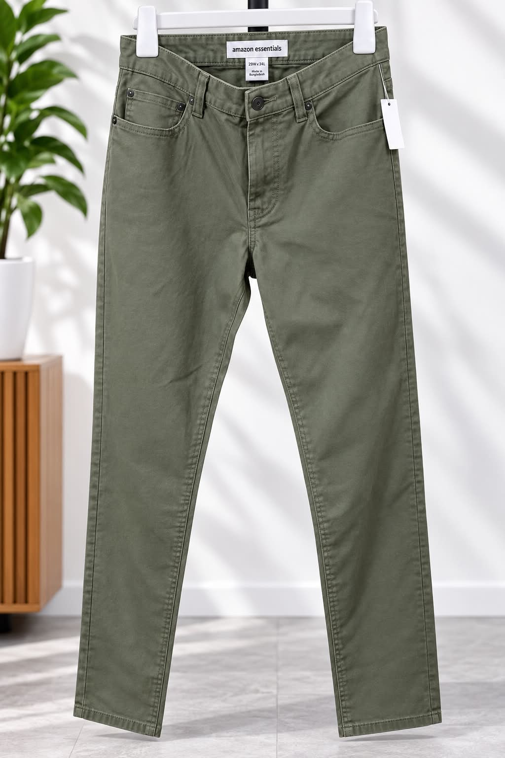 Blugi Barbati Amazon essentials, Kaki