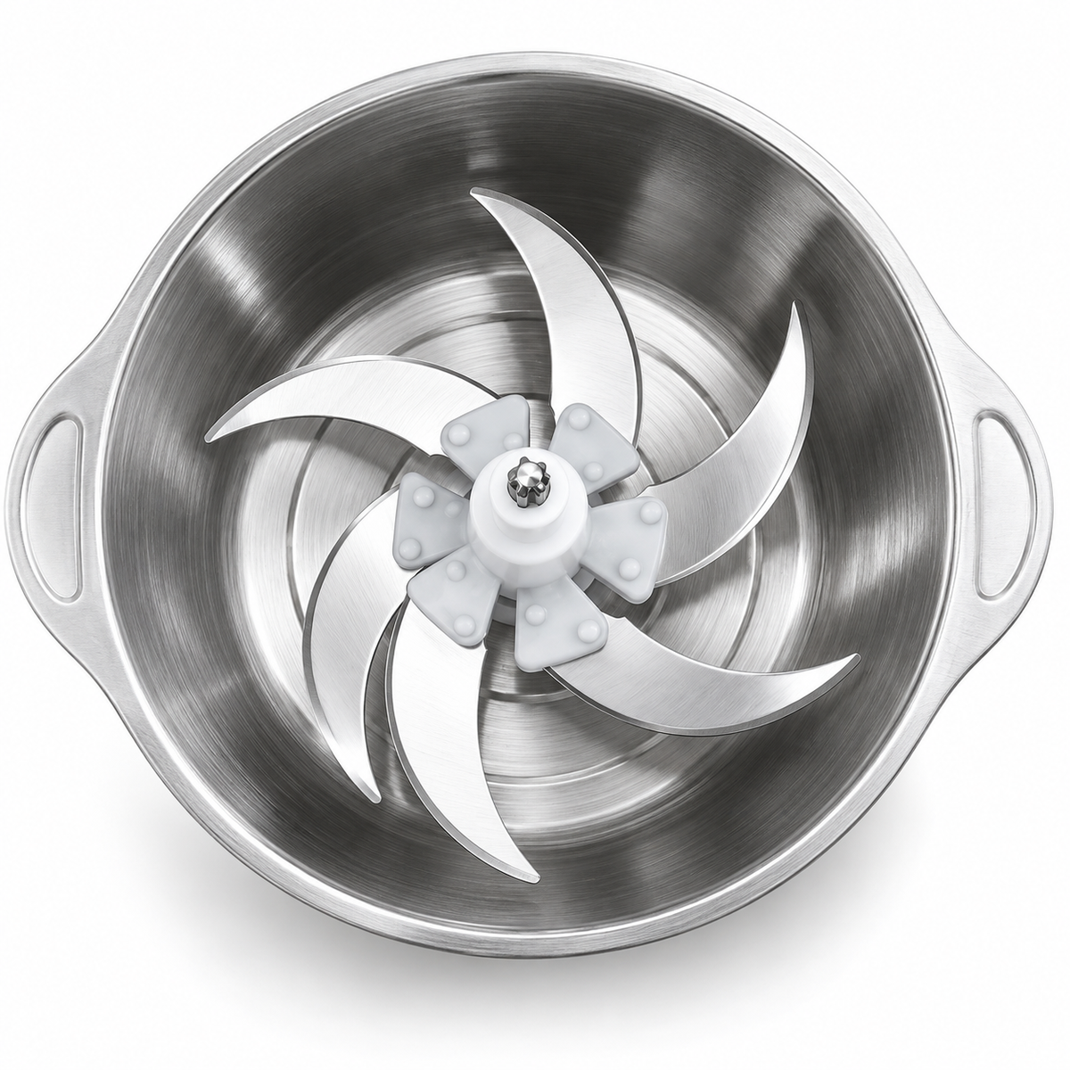 Tocător Electric Multifuncțional din Inox – 5L / 2L, pentru Carne, Legume și Fructe