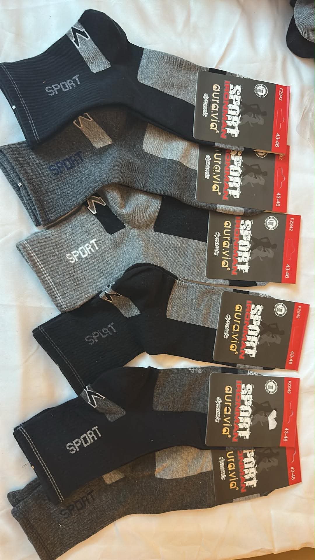 Set 5 perechi sosete barbati, multicolor marimea 43-46