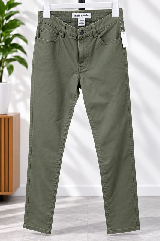 Blugi Barbati Amazon essentials, Kaki