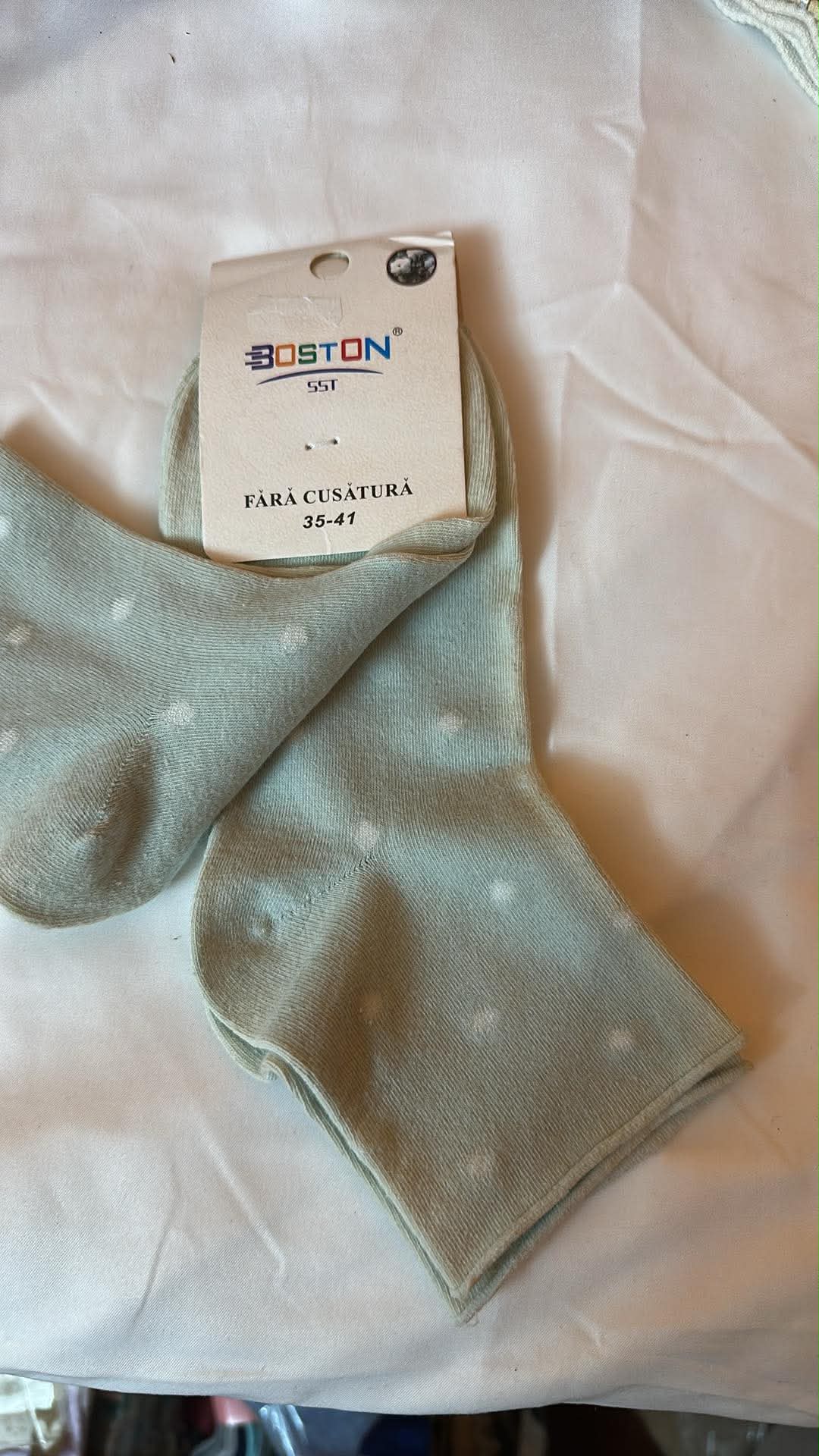 Sosete dama medicinale, 2 perechi, fara elastic, fara cusutura
