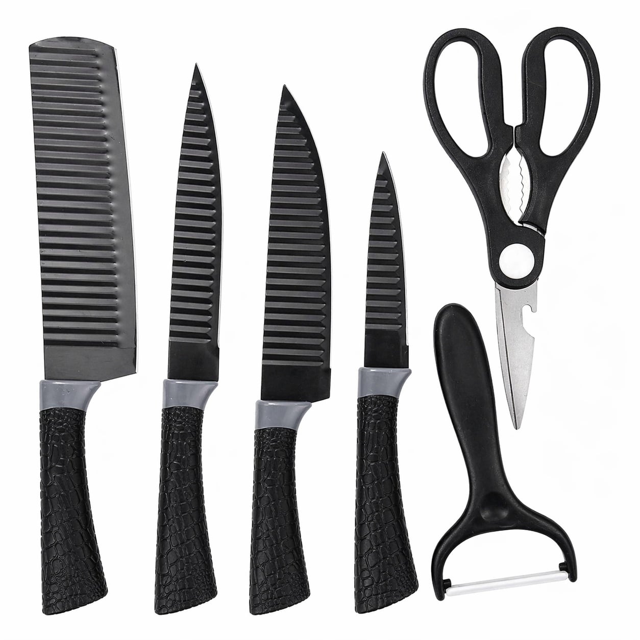 Set 6 cutite profesionale pentru bucatarie ta!