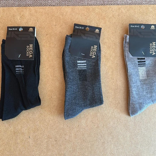 Sosete barbati lungi bumbac, multicolor